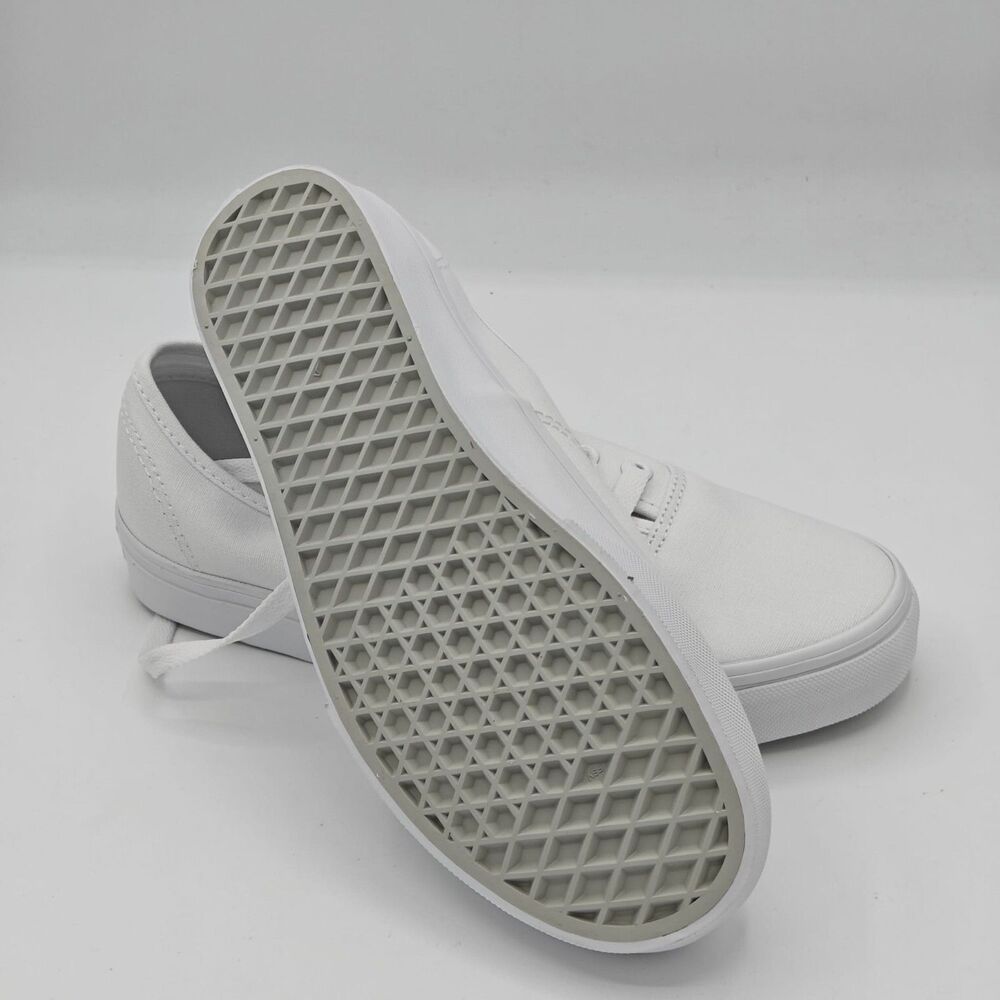 Vans Authentic True White Canvas Skate Shoes VN000EE3W001 Men’s 6 Women’s 7.5 - Picture 9 of 11